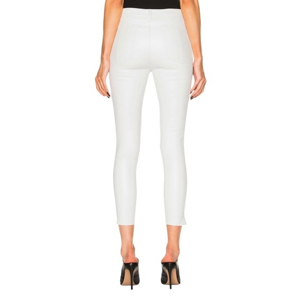 NWT $135 Rag & Bone 10 Inch Capri Jeans with Slit in White 28 - Picture 2 of 14